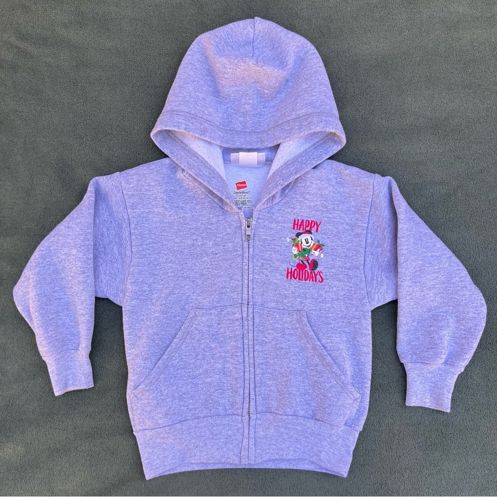 Kid’s Disneyland Holiday Zip Up Hoodie